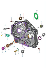 Cargar imagen en el visor de galería, BUJE 10X14X12 CJ DISCOVER 100/PULSAR 135 ORIGINAL - Mundimotos