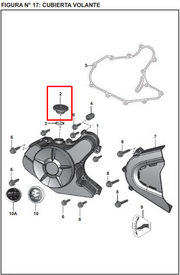 TAPON TIEMPO XCD 125  ORIGINAL - Mundimotos