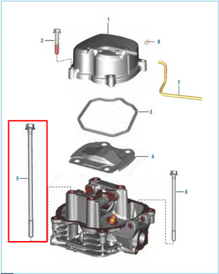 TORNILLO CULATA BM100/DISCOVER 100 ORIGINAL - Mundimotos