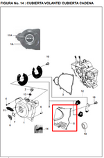 Cargar imagen en el visor de galería, TAPA PINON SAL GRS UG/220 ORIGINAL - Mundimotos