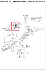 Cargar imagen en el visor de galería, SWITCH ENCENDIDO PULSAR 180 UG ORIGINAL - Mundimotos