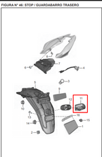 Cargar imagen en el visor de galería, LUZ PLACA PUL135/DISC125ST ORIGINAL - Mundimotos