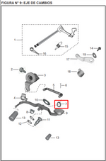 Cargar imagen en el visor de galería, ARANDELA (2) PEDAL CAMB PULSAR 135 ORIGINAL - Mundimotos