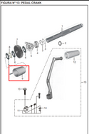 RESORTE CRANK PULSAR 135 ORIGINAL - Mundimotos