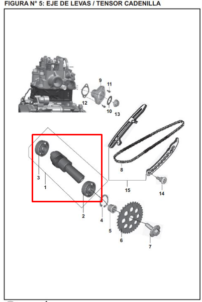 ARBOL LEVAS PULSAR 200 NS ORIGINAL - Mundimotos