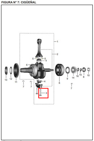 TORNILLO (2) BIELA PULSAR NS 200 ORIGINAL - Mundimotos