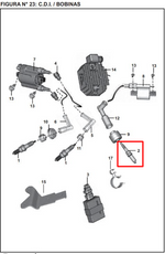 Cargar imagen en el visor de galería, BUJIA R6 CENTRAL PULSAR 200 NS ORIGINAL - Mundimotos