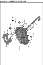 Cargar imagen en el visor de galería, RESORTE LEVA CLUTCH 200 NS ORIGINAL - Mundimotos