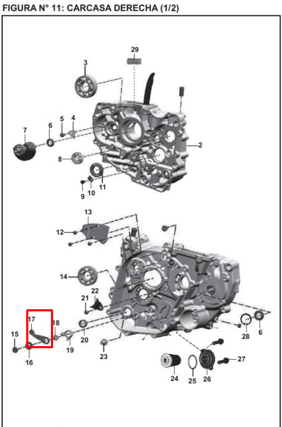 LEVA EJE CAMBIOS PULSAR 200 NS ORIGINAL - Mundimotos