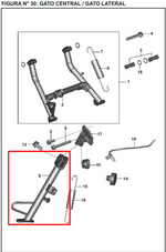 Cargar imagen en el visor de galería, GATO LATERAL PULSAR 200 NS ORIGINAL - Mundimotos
