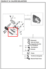 Load image into Gallery viewer, Pastilla freno delantera bajaj PULSAR 200 NS original - genuine parts