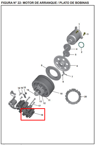 STATOR PULSAR AS200 ORIGINAL - Mundimotos
