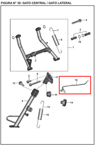 SWITCH GATO LAT 200 NS ORIGINAL - Mundimotos