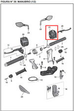 Cargar imagen en el visor de galería, COMANDO RH PULSAR AS200 ORIGINAL - Mundimotos