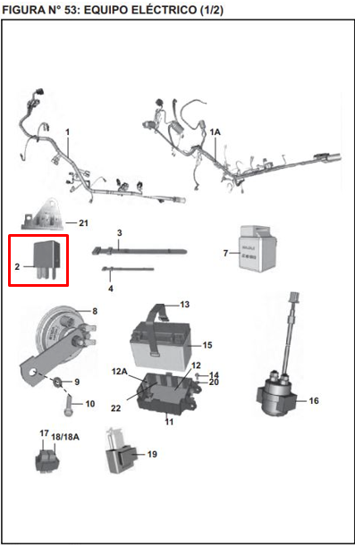 RELAY ARRANQUE 200 NS ORIGINAL - Mundimotos