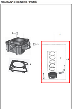 Cargar imagen en el visor de galería, KIT PISTON 200 NS STD ORIGINAL - Mundimotos