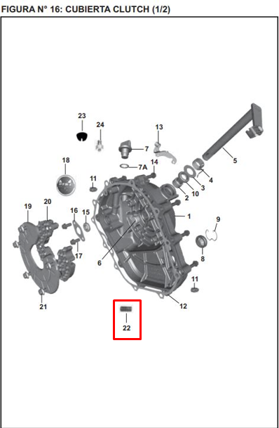 TORNILLO INYECTOR ACEITE NS 200FI ORIGINAL - Mundimotos