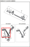 PEDAL CAMBIOS PULSAR200 NS FI ORIGINAL - Mundimotos