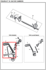 Cargar imagen en el visor de galería, PEDAL CAMBIOS PULSAR 200 NS ORIGINAL - Mundimotos
