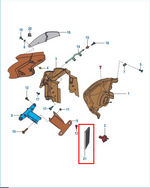 Cargar imagen en el visor de galería, VISOR CARENAJE DISCOVER 100/125FD ORIGINAL - Mundimotos