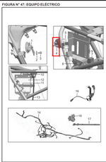Load image into Gallery viewer, RELAY ARRANQUE PUL35/DOMINAR 400/DICS135 ORIGINAL - Mundimotos