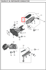 Load image into Gallery viewer, PIN REPOSAPIE FR DISCOV150ST ORIGINAL - Mundimotos