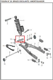 BUJE 14X22X102 TJ DISCOVER 125 ST ORIGINAL - Mundimotos