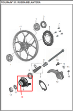 Cargar imagen en el visor de galería, CAJA PINON Velocimetro DISC125+ ORIGINAL - Mundimotos