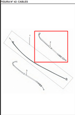 Cargar imagen en el visor de galería, CABLE ACELERADOR DISCOVER 125 ST ORIGINAL - Mundimotos