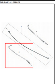 CABLE CLUTCH DISCOVER 125 ST ORIGINAL - Mundimotos