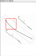 Load image into Gallery viewer, CABLE VelocimetroCIMETRO DISCOVER 125 FD/ST/M ORIGINAL - Mundimotos