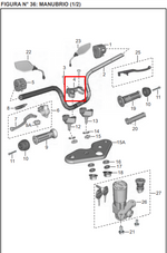 Load image into Gallery viewer, ABRAZADERA MANU DISCOVER 125 ST ORIGINAL - Mundimotos