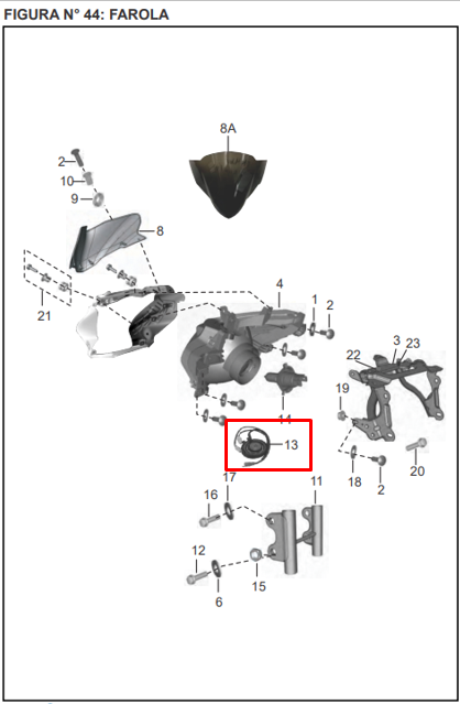 SOCKET FAROLA DISCOVER 125 ST ORIGINAL - Mundimotos