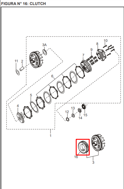 PINON CIGUENAL BM 150/NS150/DIS150 ORIGINAL - Mundimotos