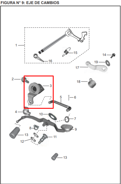 MONON CAMBIOS DISCOVER 125 ST ORIGINAL - Mundimotos
