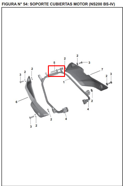 TORNILLO 6X80 PULSAR 200 NS/AS/BS4 ORIGINAL - Mundimotos