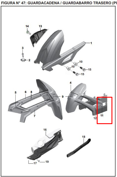 TORNILLO PJAN 08X40 200 NS ORIGINAL - Mundimotos