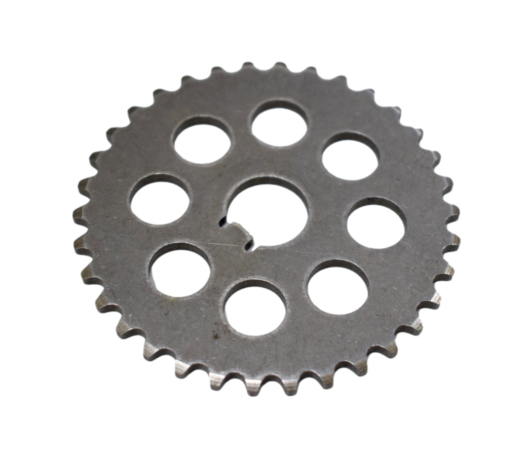 PINON ARBOL 34T PLATINO 110 ORIGINAL - Mundimotos
