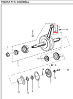 Cargar imagen en el visor de galería, CUNA CIGUENAL RH BOXER/PLA CUADRAD ORIGINAL - Mundimotos