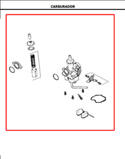 CARBURADOR TTX180 ORIGINAL - Mundimotos