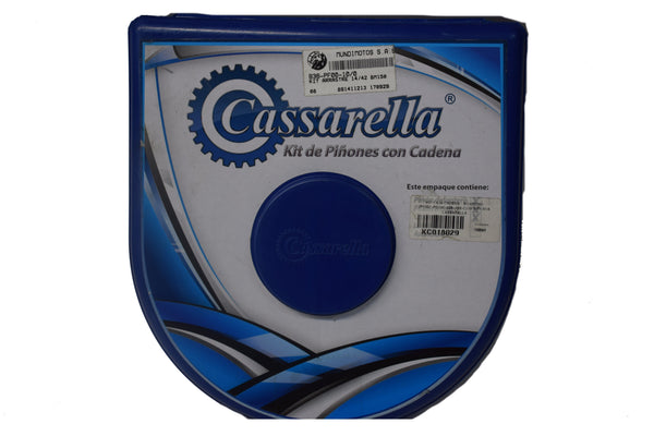 Kit Arrastre 14/42 Bajaj Boxer Bm150 Generico Cassarella