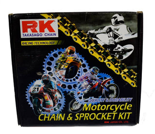 Kit Arrastre 14/45 Yamaha Libero 125 Cadena Dorada Original - Genuine parts