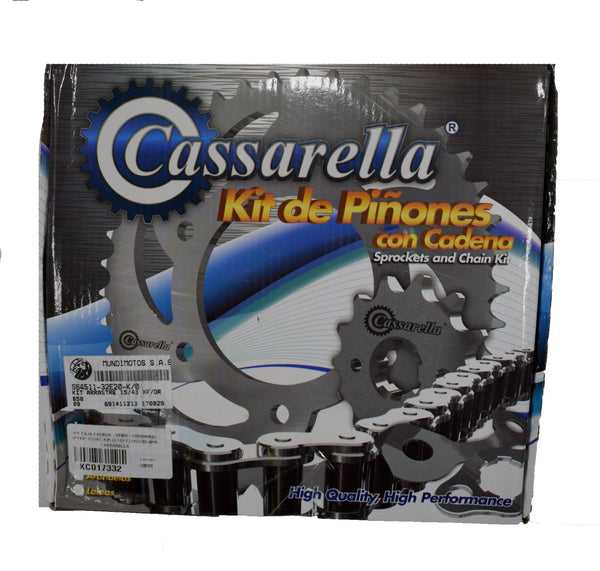 Kit Arrastre 15/43 Suzuki Xf650 Generico Cassarella