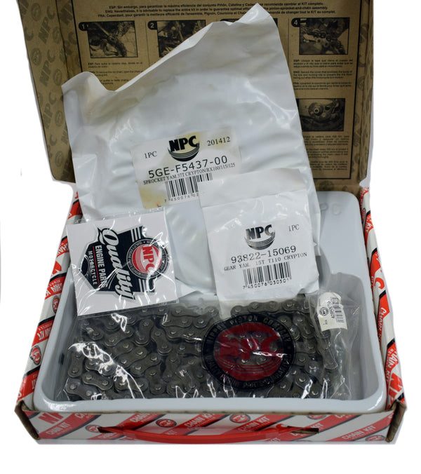 Kit Arrastre 15/37 Yamaha Crypton 110 Generico