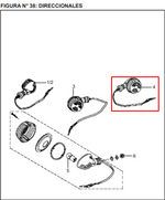 Cargar imagen en el visor de galería, Direccional RR/RH BM CLASICA ORIGINAL - Mundimotos