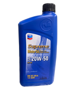 Cargar imagen en el visor de galería, Aceite chevron supreme 20W50 original - Genuine parts - Mundimotos