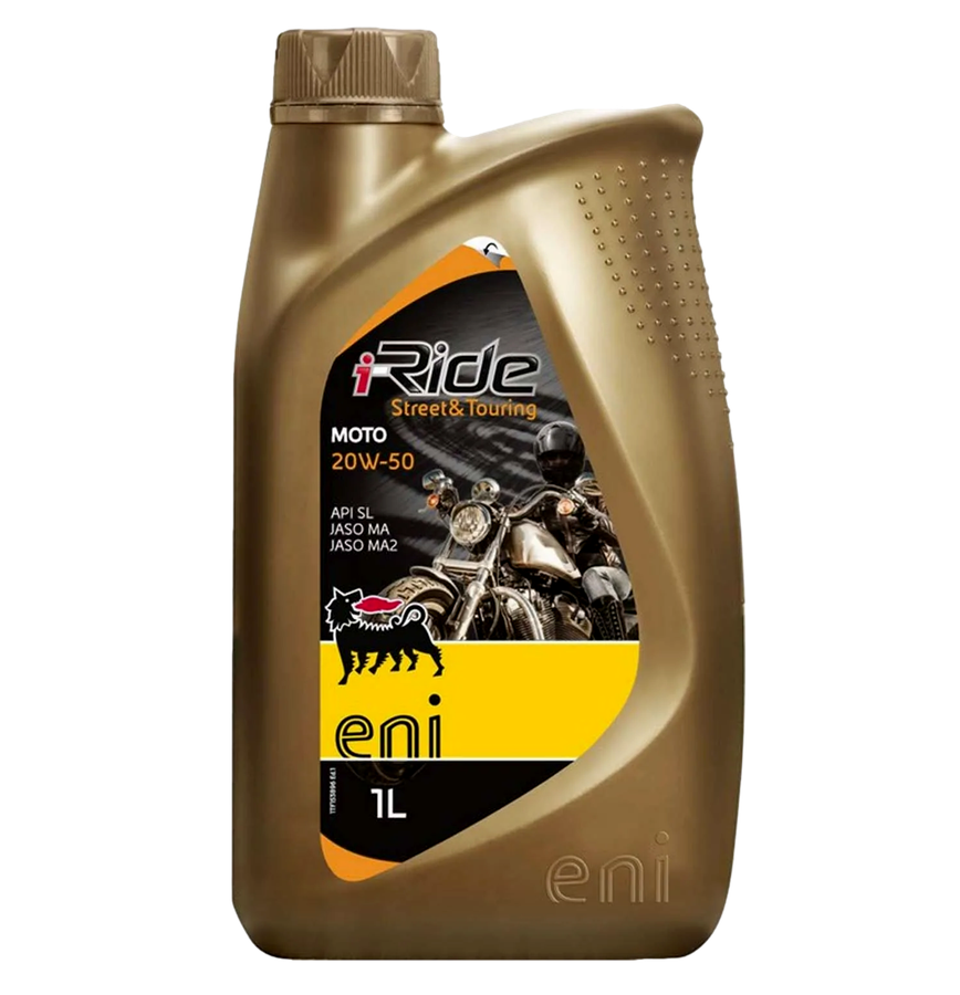Aceite RIDE MOTO 20W50 ENI - Mundimotos