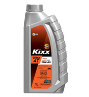 Aceite Kixx ultra 15W40 4T-Sl semi sinteticos original - Genuine parts - Mundimotos