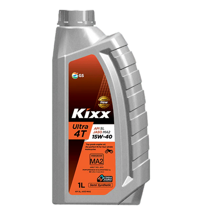 Aceite Kixx ultra 15W40 4T-Sl semi sinteticos original - Genuine parts - Mundimotos