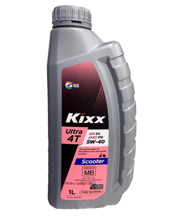 Aceite kixx ultra scooter 5W40 sintetico original - Genuine parts - Mundimotos
